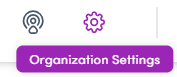 Organization Settings